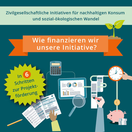 Infografik zum Thema "Wie finanzieren wir unsere Initiative".