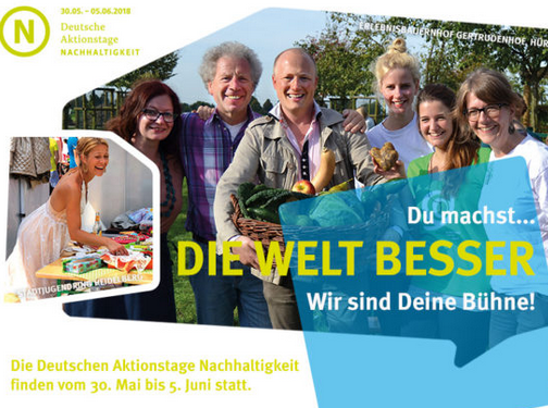 "Deutschen Aktionstage Nachhaltigkeit"